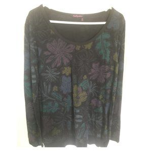 Fresh Produce Long Sleeve Floral Top